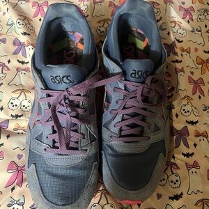 Asics Blue and Purple Sneakers